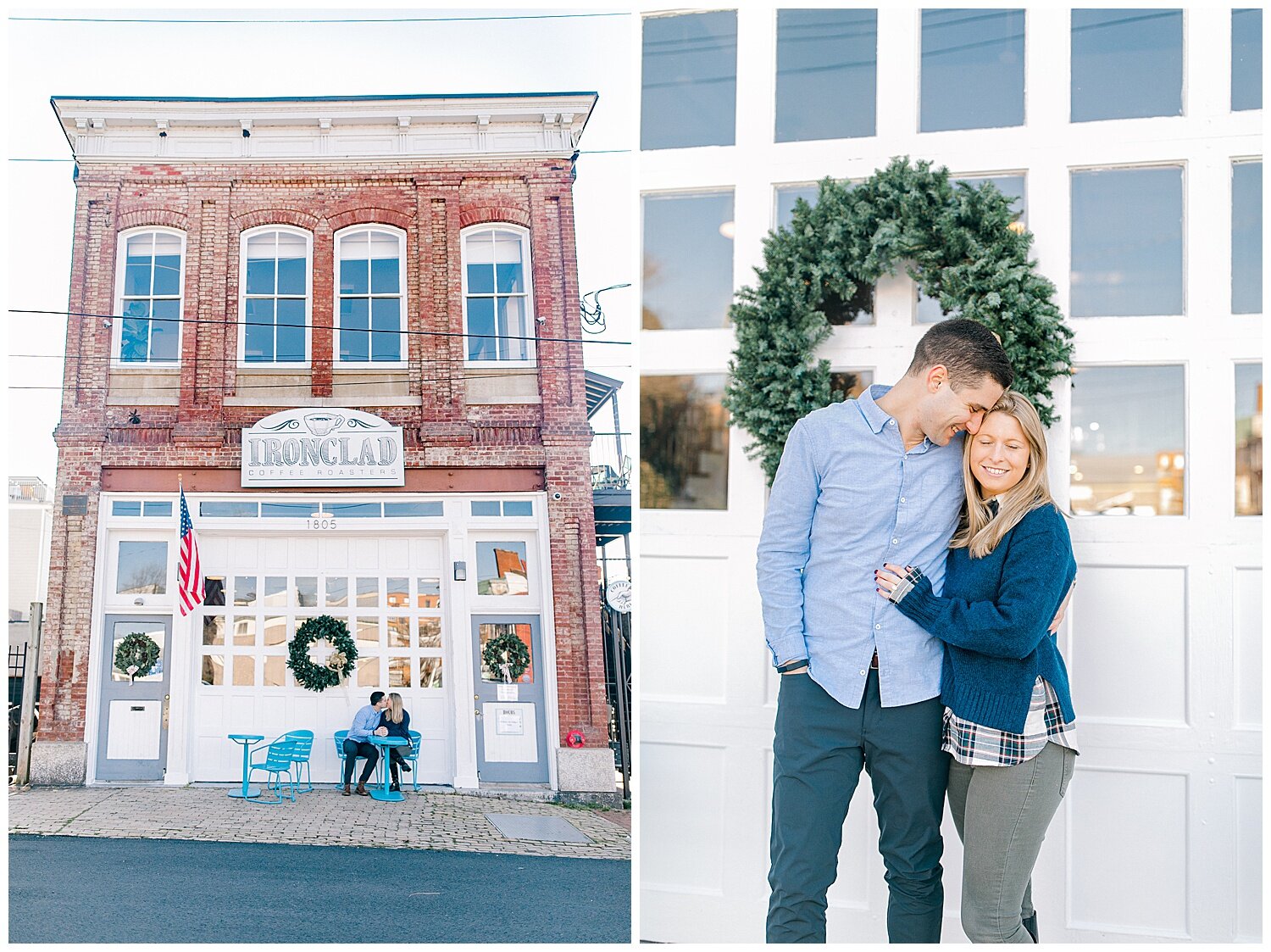 Shockoe Bottom Winter Engagement Session | Richmond VA Wedding Photographer