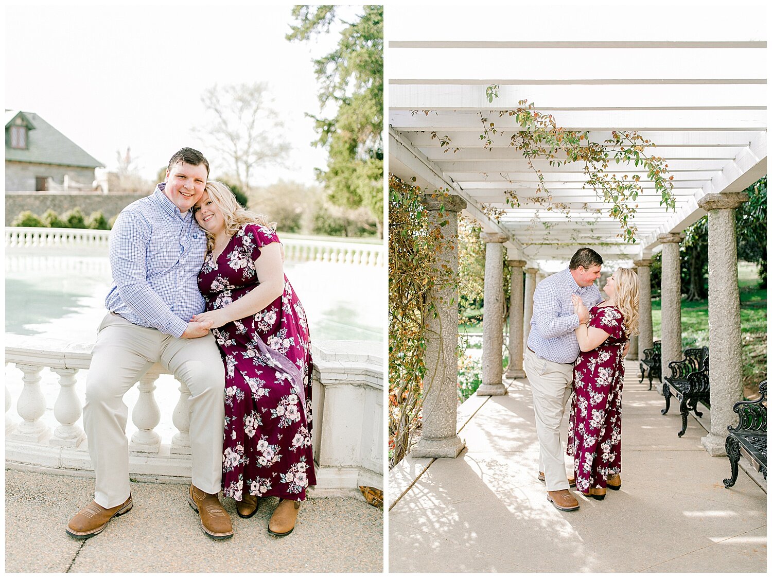 Spring Maymont Park Engagement Session | Richmond VA Wedding Photographer