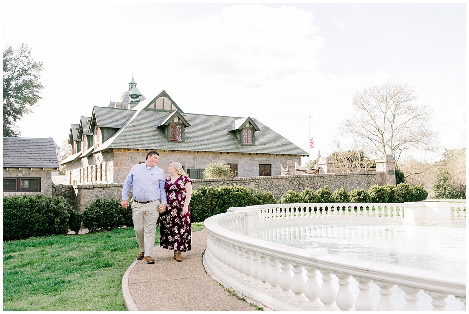 Spring Maymont Park Engagement Session | Richmond VA Wedding Photographer